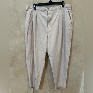 Women's Cream Trousers by Carolina Blues vintage perfect condition